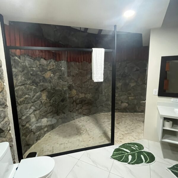Villa Puerto Escondido master shower in Ocotal, Escondido