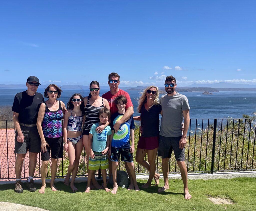 3 generations at villa puerto escondido