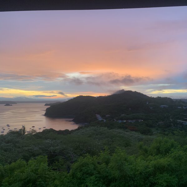 sunrise at villa puerto escondido ocotal, costa rica